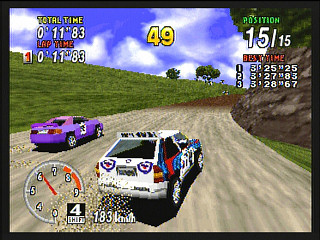 Sega Saturn Game - Sega Rally Championship Plus (Satakore) (Japan) [GS-9149] - セガラリー・チャンピオンシップ・プラス　（サタコレ） - Screenshot #7