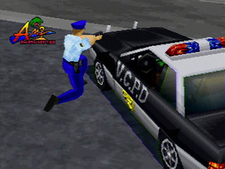Sega Saturn Game - Virtua Cop 2 Gentei Virtua Gun Set (Japan) [GS-9154] - バーチャコップ２　限定バーチャガンセット - Screenshot #5