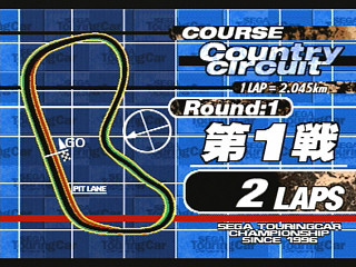 Sega Saturn Game - Sega Touring Car Championship (Japan) [GS-9164] - セガ　ツーリングカーチャンピオンシップ - Screenshot #15