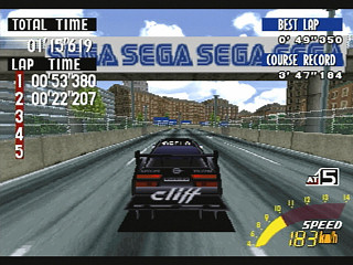 Sega Saturn Game - Sega Touring Car Championship (Japan) [GS-9164] - セガ　ツーリングカーチャンピオンシップ - Screenshot #7