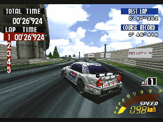 Sega Saturn Game - Sega Touring Car Championship (Japan) [GS-9164] - セガ　ツーリングカーチャンピオンシップ - Screenshot #8
