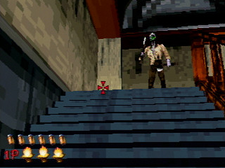 Sega Saturn Game - The House of the Dead (Japan) [GS-9173] - ザ　ハウス　オブ　ザ　デッド - Screenshot #17