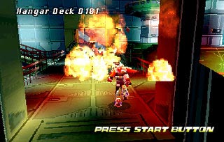 Sega Saturn Game - Burning Rangers (Japan) [GS-9174] - バーニングレンジャー - Screenshot #2