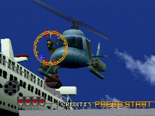 Sega Saturn Game - Virtua Cop Special Pack (Virtua Cop 1 & 2 + The House of the Dead Taikenban) (Japan) [GS-9180] - バーチャコップスペシャルパック - Screenshot #77