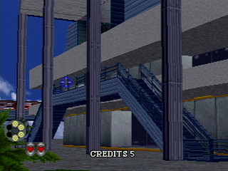 Sega Saturn Game - Virtua Cop Special Pack (Virtua Cop 1 & 2 + The House of the Dead Taikenban) (Japan) [GS-9180] - バーチャコップスペシャルパック - Screenshot #78