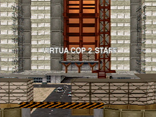 Sega Saturn Game - Virtua Cop Special Pack (Virtua Cop 1 & 2 + The House of the Dead Taikenban) (Japan) [GS-9180] - バーチャコップスペシャルパック - Screenshot #96