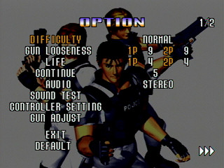 Sega Saturn Game - Virtua Cop 1 - 2 Pack (Japan) [GS-9201] - バーチャコップ１・２パック - Screenshot #56
