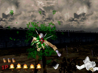 Sega Saturn Game - The House of the Dead (Satakore) (Japan) [GS-9207] - ザ　ハウス　オブ　ザ　デッド　（サタコレ） - Screenshot #13