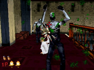 Sega Saturn Game - The House of the Dead (Satakore) (Japan) [GS-9207] - ザ　ハウス　オブ　ザ　デッド　（サタコレ） - Screenshot #18