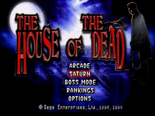 Sega Saturn Game - The House of the Dead (Satakore) (Japan) [GS-9207] - ザ　ハウス　オブ　ザ　デッド　（サタコレ） - Screenshot #35