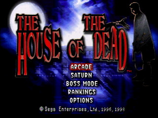 Sega Saturn Game - The House of the Dead (Satakore) (Japan) [GS-9207] - ザ　ハウス　オブ　ザ　デッド　（サタコレ） - Screenshot #9