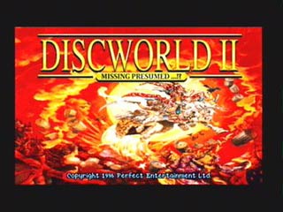 Sega Saturn Game - Discworld II - Missing, presumed... !? (Europe) [MK81093-50] - Screenshot #1