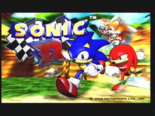 Sega Saturn Game - Sonic R (Europe) [MK81800-50] - Screenshot #1