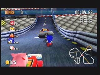 Sega Saturn Game - Sonic R (Europe) [MK81800-50] - Screenshot #2