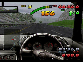Sega Saturn Game - Nissan Presents Over Drivin' GT-R (Japan) [T-10613G] - オーバードライビング　ＧＴ－Ｒ - Screenshot #17