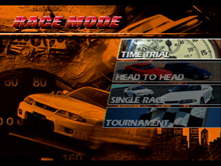 Sega Saturn Game - Nissan Presents Over Drivin' GT-R (Japan) [T-10613G] - オーバードライビング　ＧＴ－Ｒ - Screenshot #7