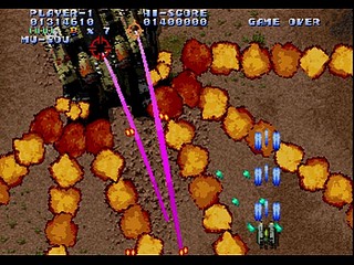 Sega Saturn Game - Soukyuu Gurentai (Japan) [T-10616G] - 蒼穹紅蓮隊 - Screenshot #6