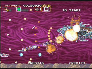 Sega Saturn Game - Darius Gaiden (Japan) [T-1102G] - ダライアス外伝 - Screenshot #23