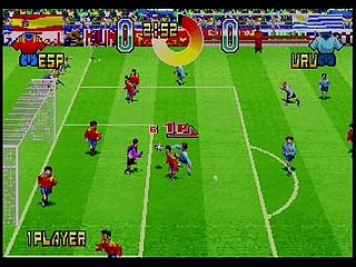 Sega Saturn Game - HatTrick Hero S (Japan) [T-1103G] - ハットトリックヒーローＳ - Screenshot #24