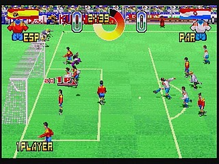 Sega Saturn Game - HatTrick Hero S (Japan) [T-1103G] - ハットトリックヒーローＳ - Screenshot #29