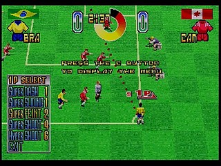 Sega Saturn Game - HatTrick Hero S (Japan) [T-1103G] - ハットトリックヒーローＳ - Screenshot #33