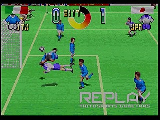 Sega Saturn Game - HatTrick Hero S (Japan) [T-1103G] - ハットトリックヒーローＳ - Screenshot #34