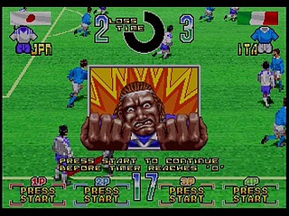 Sega Saturn Game - HatTrick Hero S (Japan) [T-1103G] - ハットトリックヒーローＳ - Screenshot #36