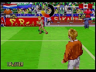 Sega Saturn Game - HatTrick Hero S (Japan) [T-1103G] - ハットトリックヒーローＳ - Screenshot #37