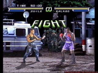 Sega Saturn Game - Street Fighter Real Battle on Film (Japan) [T-1201G] - ストリートファイター　リアルバトル　オン　フィルム - Screenshot #2