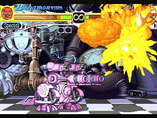 Sega Saturn Game - Vampire Hunter ~Darkstalkers' Revenge~ (Japan) [T-1202G] - ヴァンパイア　ハンター - Screenshot #11