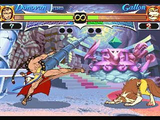 Sega Saturn Game - Vampire Hunter ~Darkstalkers' Revenge~ (Japan) [T-1202G] - ヴァンパイア　ハンター - Screenshot #17