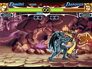 Sega Saturn Game - Vampire Hunter ~Darkstalkers' Revenge~ (Japan) [T-1202G] - ヴァンパイア　ハンター - Screenshot #22
