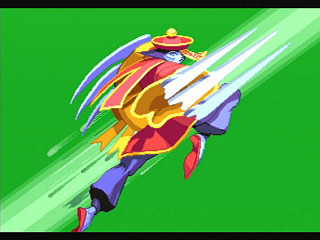 Sega Saturn Game - Vampire Hunter ~Darkstalkers' Revenge~ (Japan) [T-1202G] - ヴァンパイア　ハンター - Screenshot #3