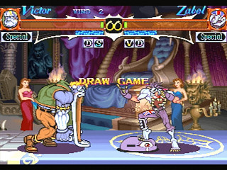 Sega Saturn Game - Vampire Hunter ~Darkstalkers' Revenge~ (Japan) [T-1202G] - ヴァンパイア　ハンター - Screenshot #31