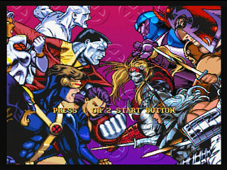 X Men Children Of The Atom Sega Saturn Japan T 13g エックス メン チルドレン オブ ジ アトム Game Information