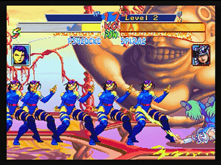 Sega Saturn Game - X-Men Children of the Atom (Japan) [T-1203G] - エックス・メン　チルドレン　オブ　ジ　アトム - Screenshot #12