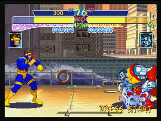 Sega Saturn Game - X-Men Children of the Atom (Japan) [T-1203G] - エックス・メン　チルドレン　オブ　ジ　アトム - Screenshot #14