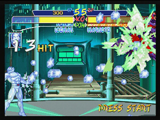 Sega Saturn Game - X-Men Children of the Atom (Japan) [T-1203G] - エックス・メン　チルドレン　オブ　ジ　アトム - Screenshot #17