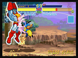 Sega Saturn Game - X-Men Children of the Atom (Japan) [T-1203G] - エックス・メン　チルドレン　オブ　ジ　アトム - Screenshot #25