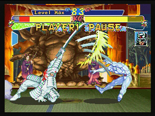 Sega Saturn Game - X-Men Children of the Atom (Japan) [T-1203G] - エックス・メン　チルドレン　オブ　ジ　アトム - Screenshot #6