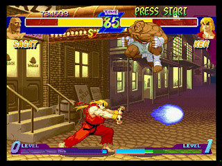 Sega Saturn Game - Street Fighter Zero (Japan) [T-1206G] - ストリートファイターＺＥＲＯ - Screenshot #11
