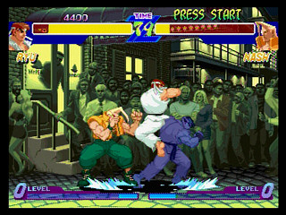 Sega Saturn Game - Street Fighter Zero (Japan) [T-1206G] - ストリートファイターＺＥＲＯ - Screenshot #15