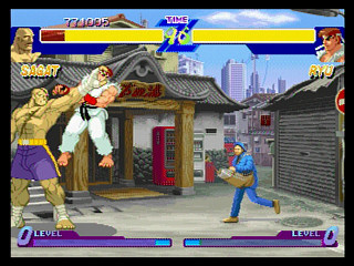 Sega Saturn Game - Street Fighter Zero (Japan) [T-1206G] - ストリートファイターＺＥＲＯ - Screenshot #25