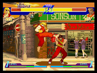 Sega Saturn Game - Street Fighter Zero (Japan) [T-1206G] - ストリートファイターＺＥＲＯ - Screenshot #26