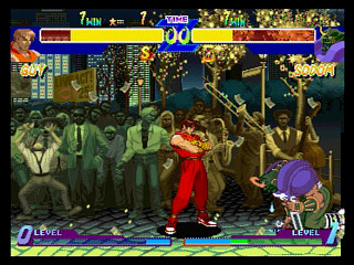Sega Saturn Game - Street Fighter Zero (Japan) [T-1206G] - ストリートファイターＺＥＲＯ - Screenshot #34
