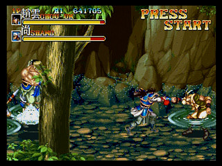 Sega Saturn Game - Tenchi wo Kurau II ~Sekiheki no Tatakai~ (Japan) [T-1207G] - 天地を喰らうⅡ　赤壁の戦い - Screenshot #14