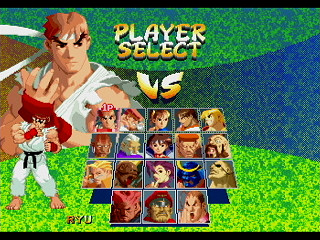 Sega Saturn Game - Street Fighter Zero 2 (Japan) [T-1212G] - ストリートファイターＺＥＲＯ２ - Screenshot #11