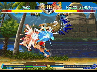 Sega Saturn Game - Street Fighter Zero 2 (Japan) [T-1212G] - ストリートファイターＺＥＲＯ２ - Screenshot #12