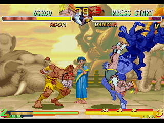 Sega Saturn Game - Street Fighter Zero 2 (Japan) [T-1212G] - ストリートファイターＺＥＲＯ２ - Screenshot #20