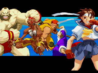 Sega Saturn Game - Street Fighter Zero 2 (Japan) [T-1212G] - ストリートファイターＺＥＲＯ２ - Screenshot #4